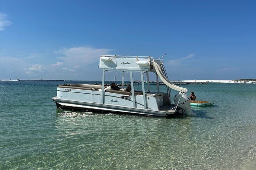 Private Charter Boat with Slide from Panama City