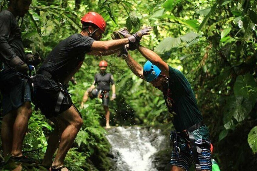 Canyoning Waterfall Rappelling Adventure in Costa Rica