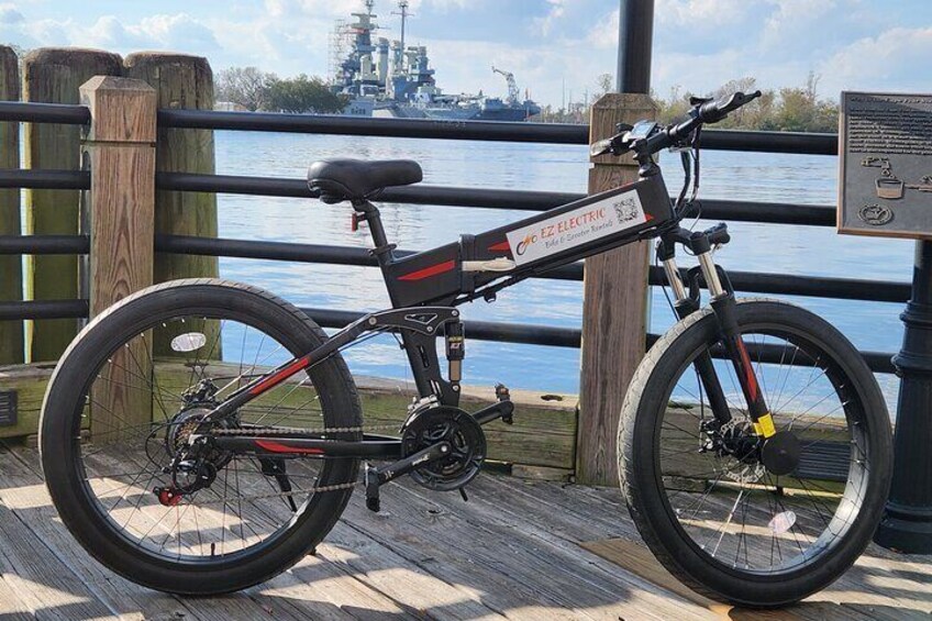 E-Bike Beach Bum Tour Downtown Wilmington to Wrightsville Beach