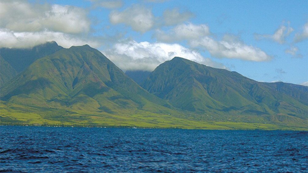 Landscape on Maui from Glassbottom boat