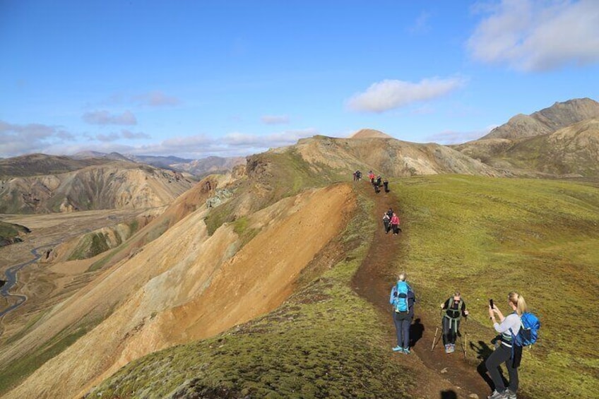 Grænihryggur - Green Ridge Hiking Full Day Private Tour