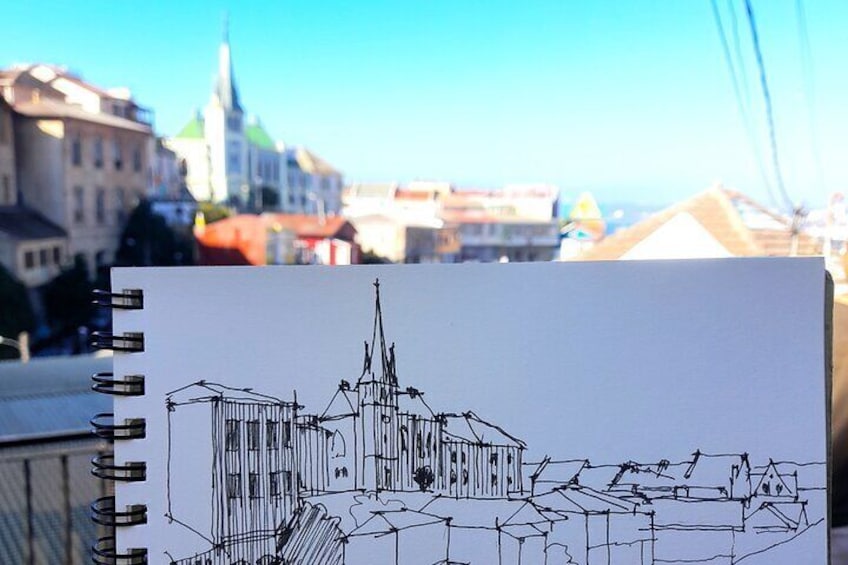 Learn to Draw your Own Travel Diary Knowing Valparaíso