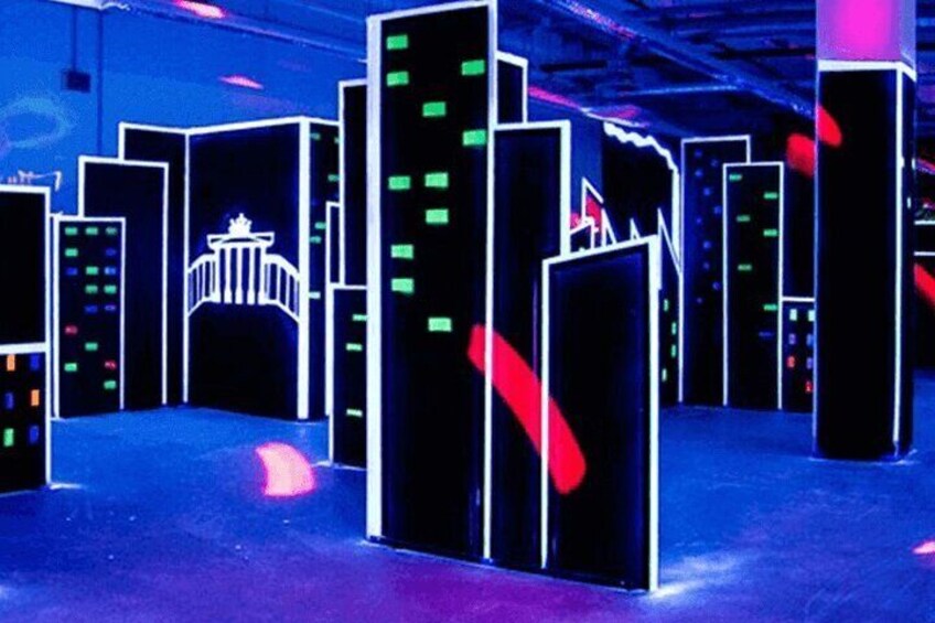3 rounds of Zone Lasertag in Berlin