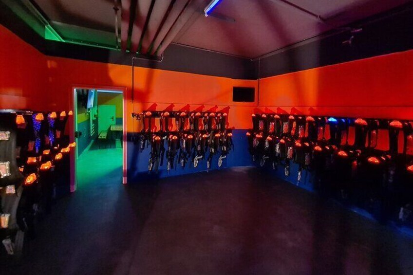 3 rounds of Zone Lasertag in Berlin