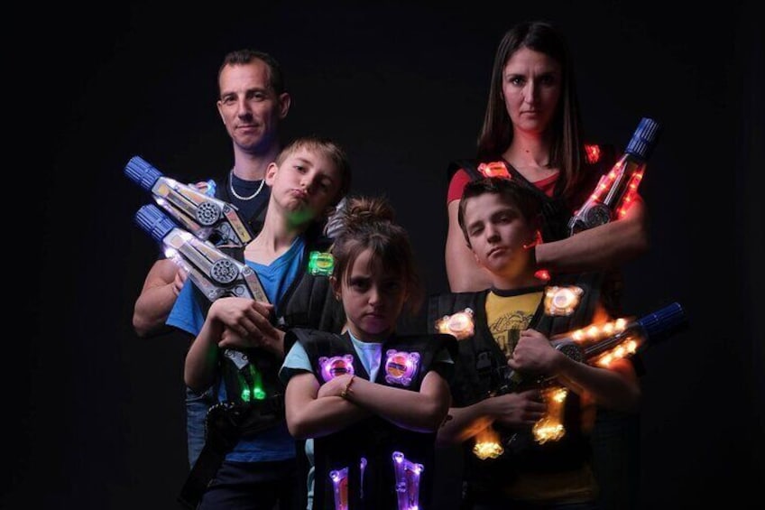 3 rounds of Zone Lasertag in Berlin