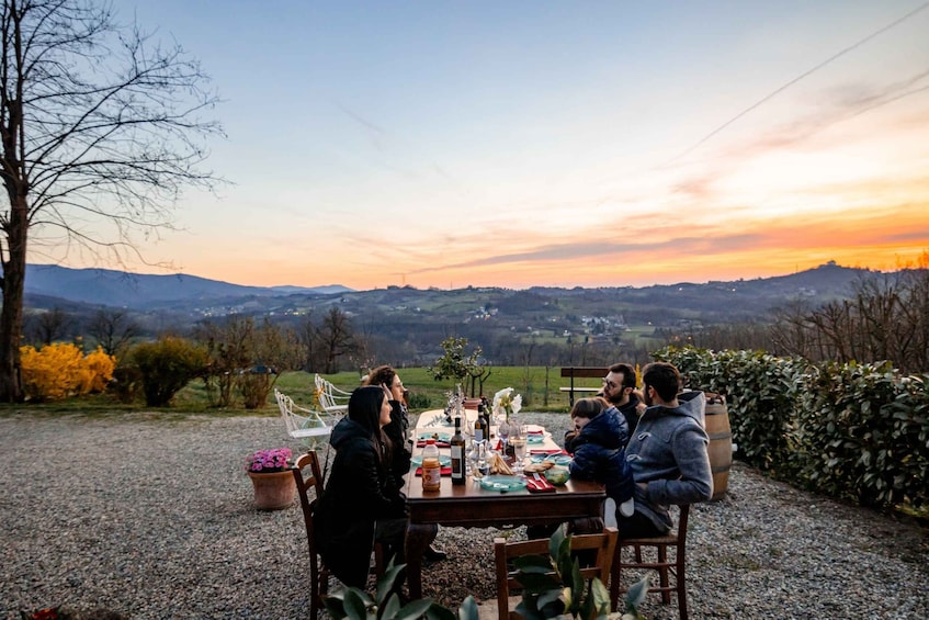 Picture 1 for Activity Langhe: Sunset Truffle Hunting with Tasting & Wine