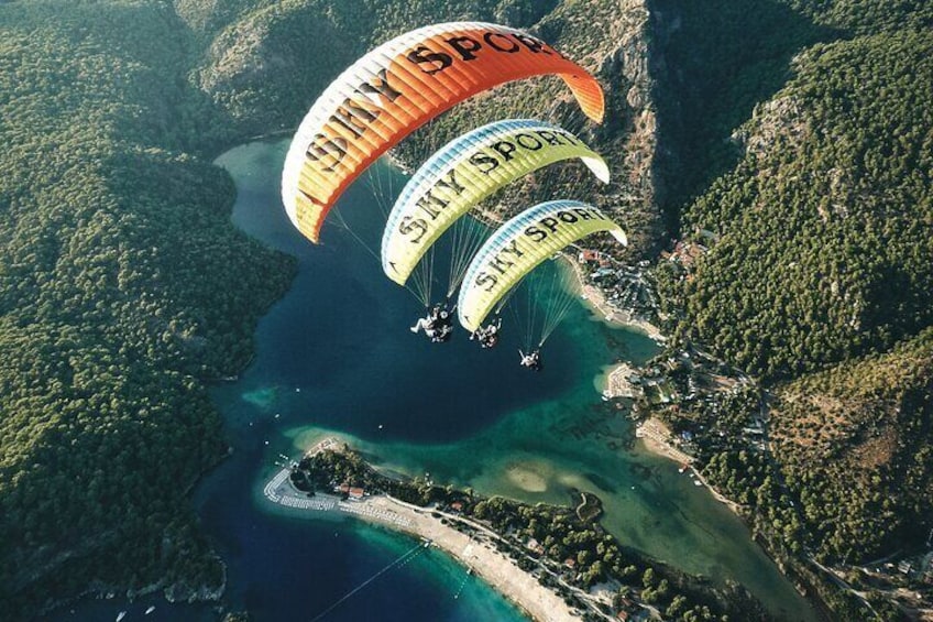 Sky Sports Paragliding is Turkey’s leading expert in tandem paragliding flights