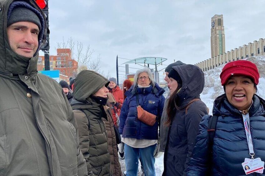 Private Black History Tour during Black History month Ruby Roy Licensed Montreal Expert Guide since 1992