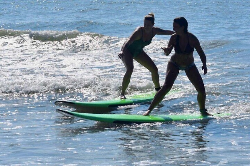 Surf lessons great for family and friends