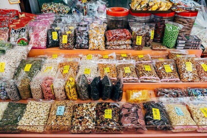 Dried fruits and goods