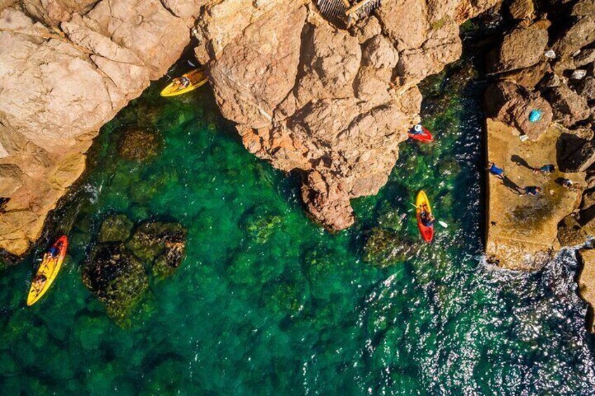 3 Hour of Sea Kayak Trip in the Creeks of Sete