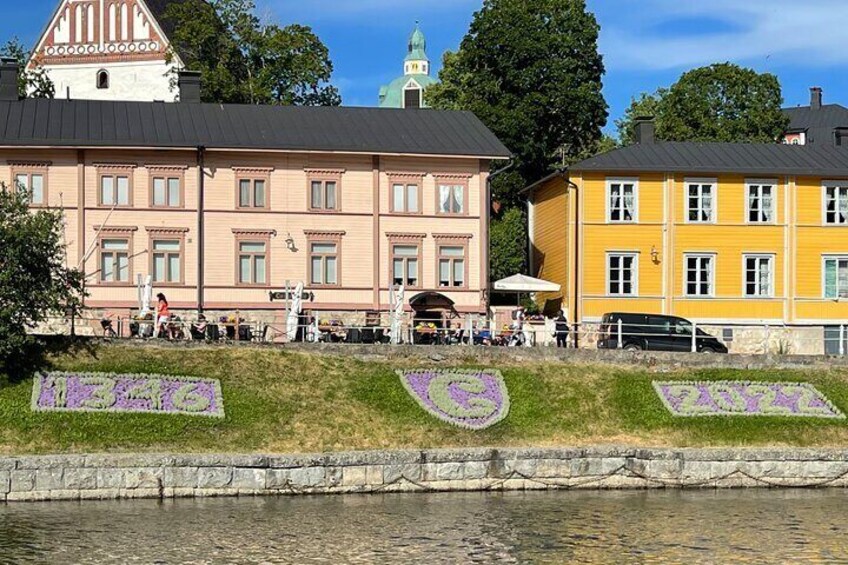 Summer in Porvoo River side