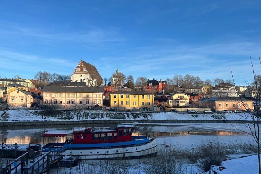 Porvoo River side winter