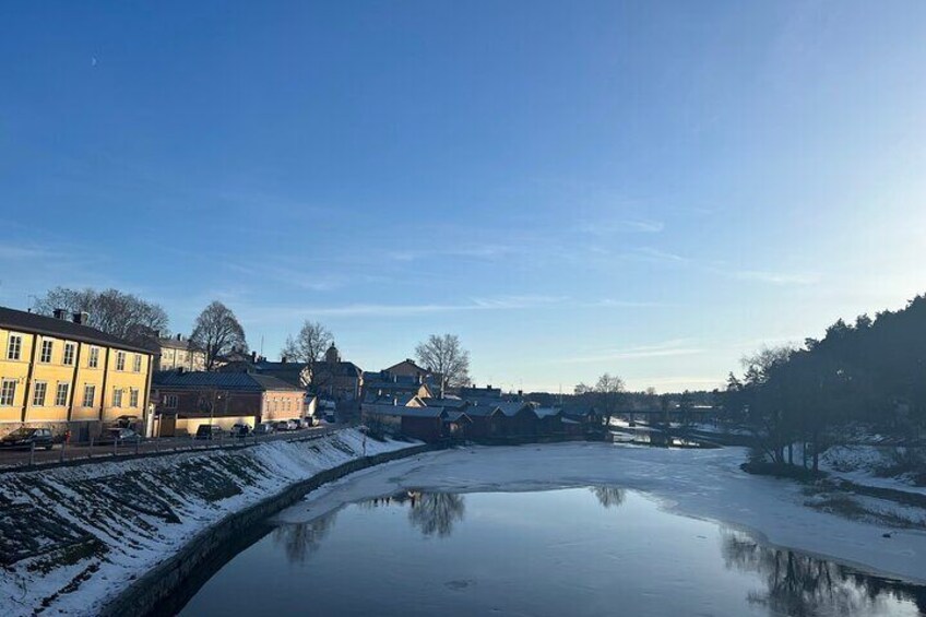 Winter View River side