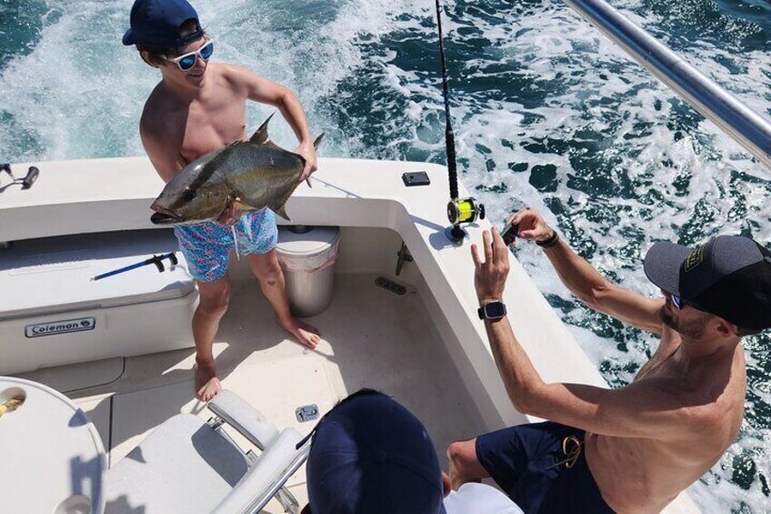 Full Day Fishing at South Pearl Islands on Private Yacht 