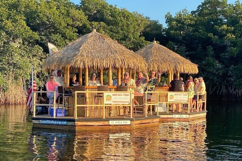 Cruisin Tikis key Largo Sunset