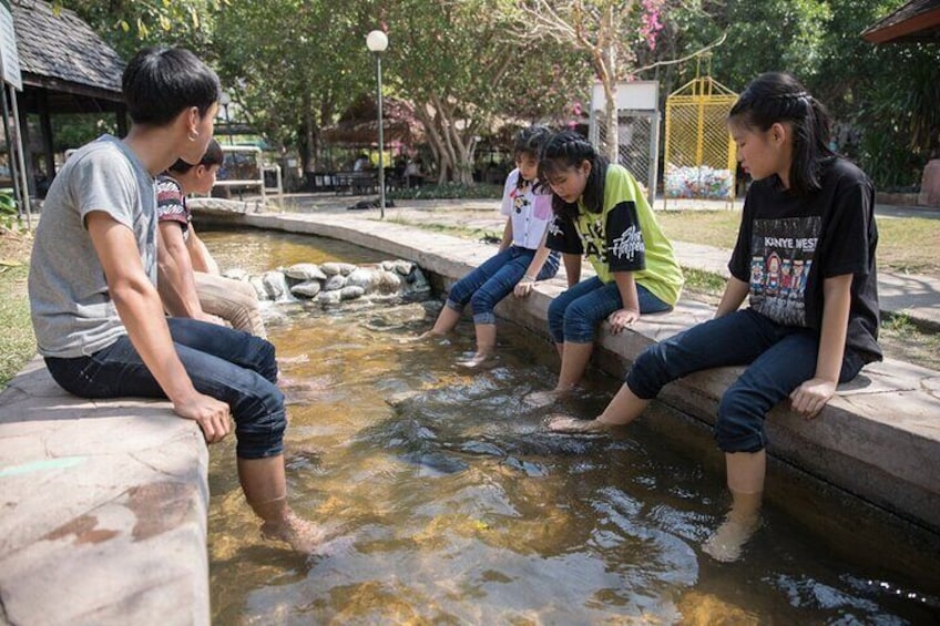 Longest Zipline Hidden Village and Hot spring Tour in Chiang Mai