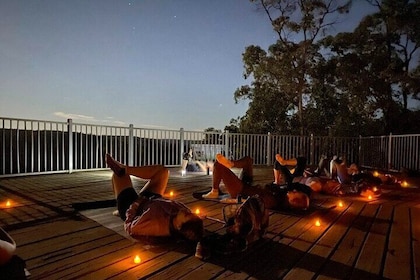 Sunset Yoga Hike in Australia