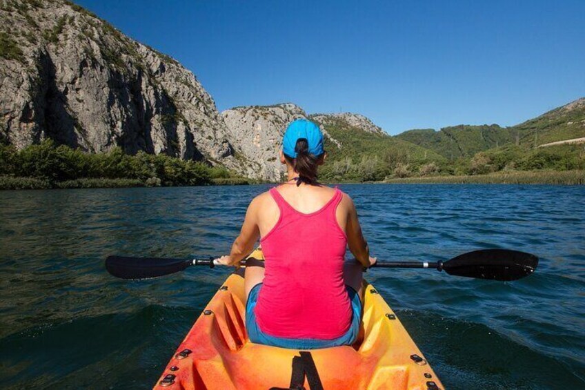 Private River to Sea Kayaking in Omiš