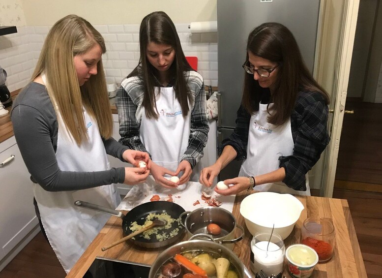 Picture 3 for Activity Budapest: Jewish Cooking Class with a Professional Chef