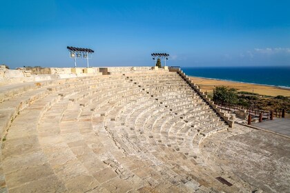 Ancient Kourion, Kolossi Castle, Omodos & Winery Small Group Tour