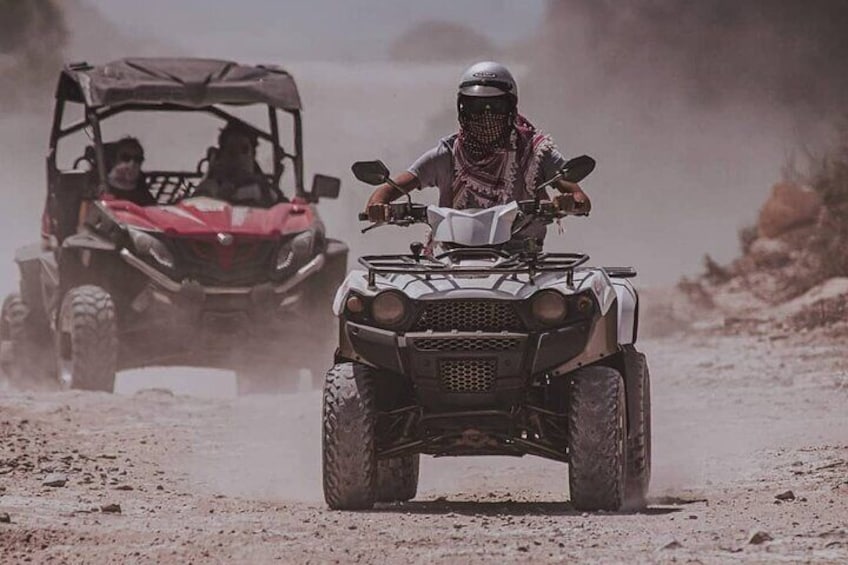 Quad or Buggy Tour from Coral Bay to Lara Bay