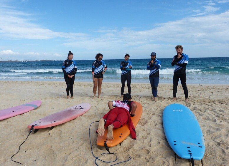 Picture 2 for Activity Corralejo: Surf Lessons for Beginners with Hotel Pickup