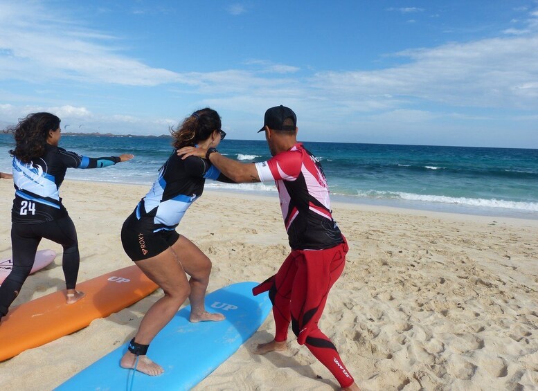 Picture 4 for Activity Corralejo: Surf Lessons for Beginners with Hotel Pickup