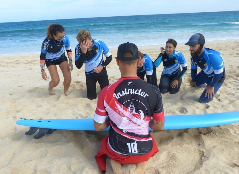 Picture 1 for Activity Corralejo: Surf Lessons for Beginners with Hotel Pickup