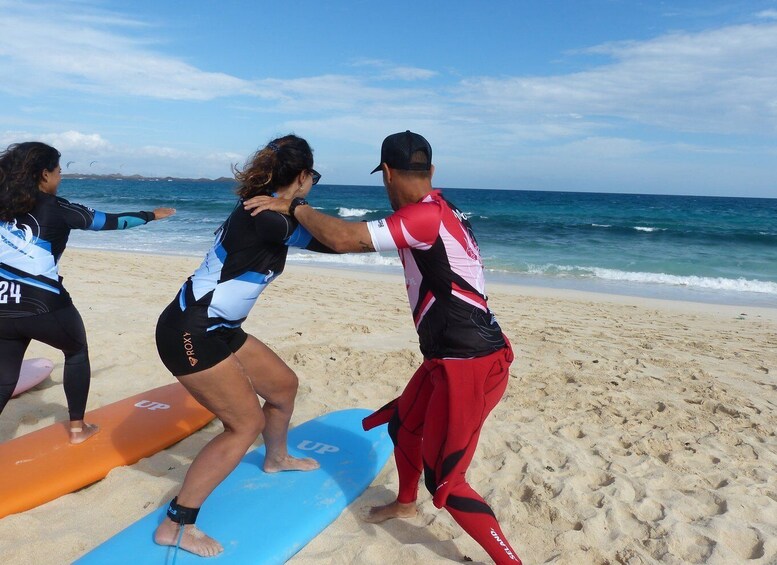 Picture 4 for Activity Corralejo: Surf Lessons for Beginners with Hotel Pickup