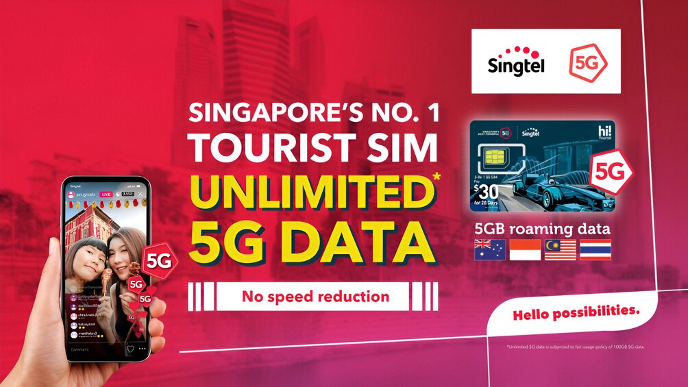 Singtel Prepaid SIM cards