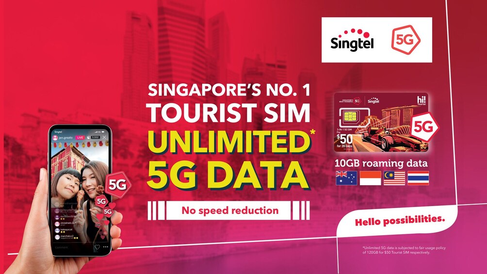 Singtel Prepaid SIM cards