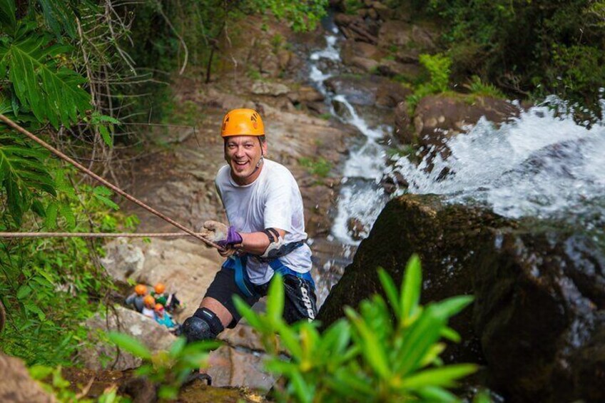 Full-Day Zipline and Waterfall Rappel at Bocawina