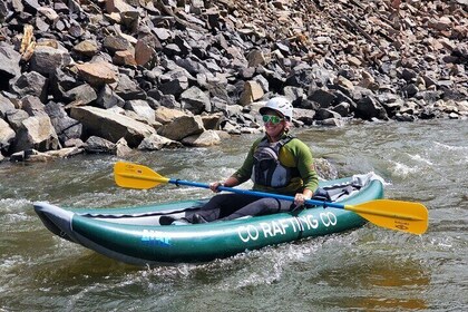 Inflatable Kayak Adventure Colorado River: Half Day Guided Tour