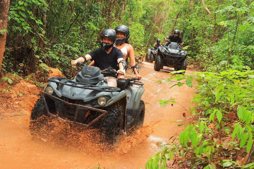 Hidden Cenote Swim & ATV Jungle Adventure