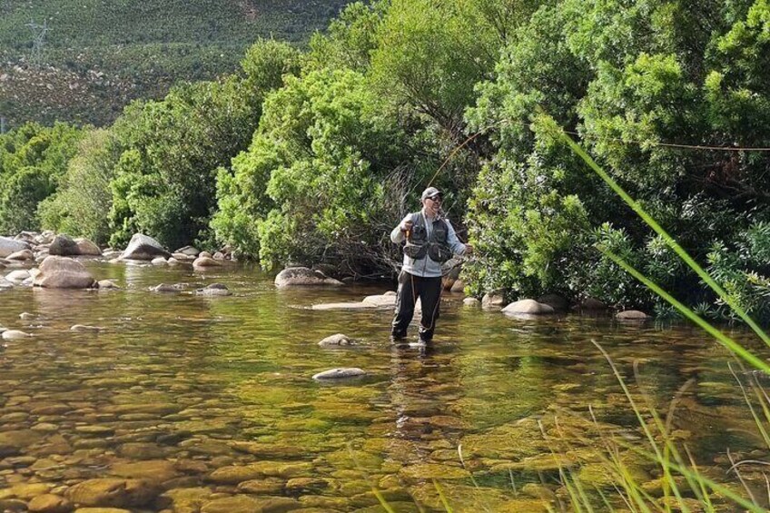 Fly Fishing in Cape Town for Five Hours