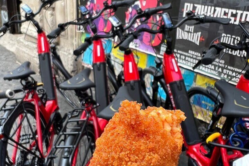 Private Rome E-Bike Tour: Ultimate Street Food and Market Feast