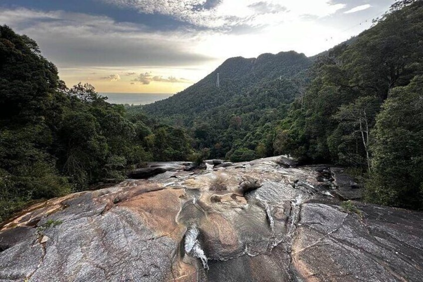 Telaga Tujuh Waterfall Half Day and Sacred Blue Pool Tour