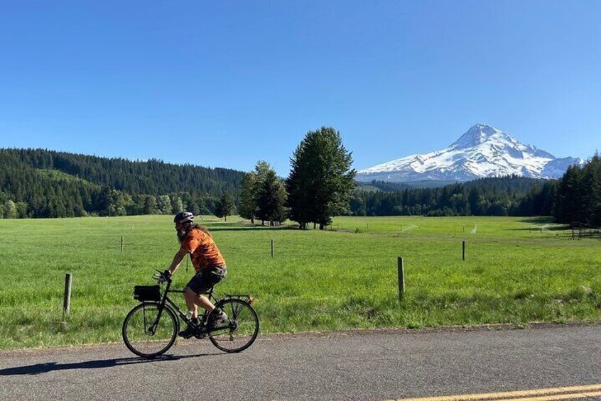 sun and mountain views are our favorite riding companions