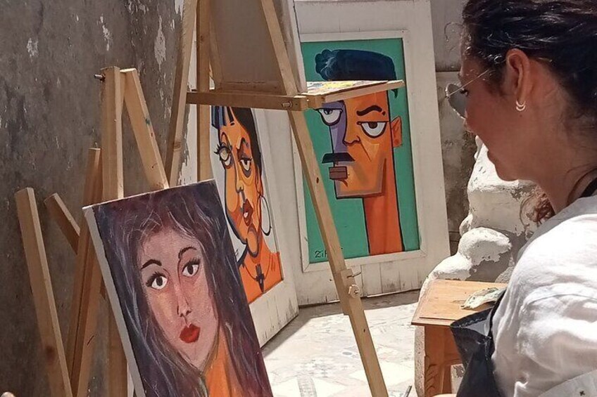 3 Hour Painting Therapy in Essaouira
