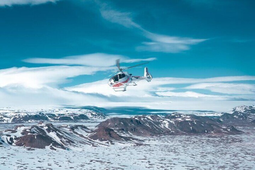 Golden Circle & Glacier Landing Helicopter Experience