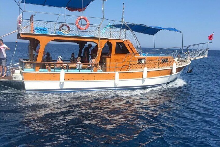 Boat Trip Adrasan-Suluada Island from Antalya "Turkish Maldives"