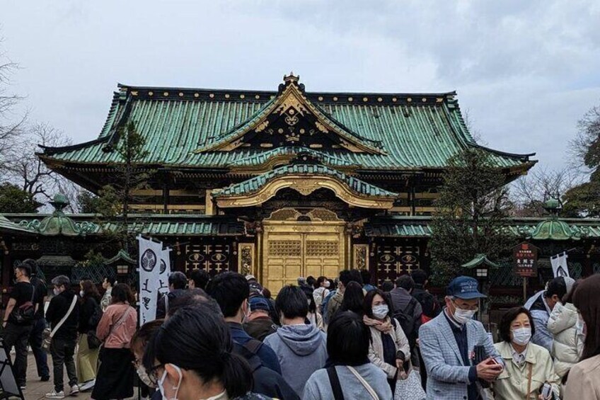 Toshogu Shrine at the Ueno Park. Famous because it was established by the last Shoguns of Tokyo!