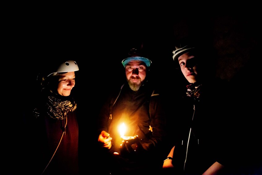 Appian way bike tour Underground Adventure with Catacombs