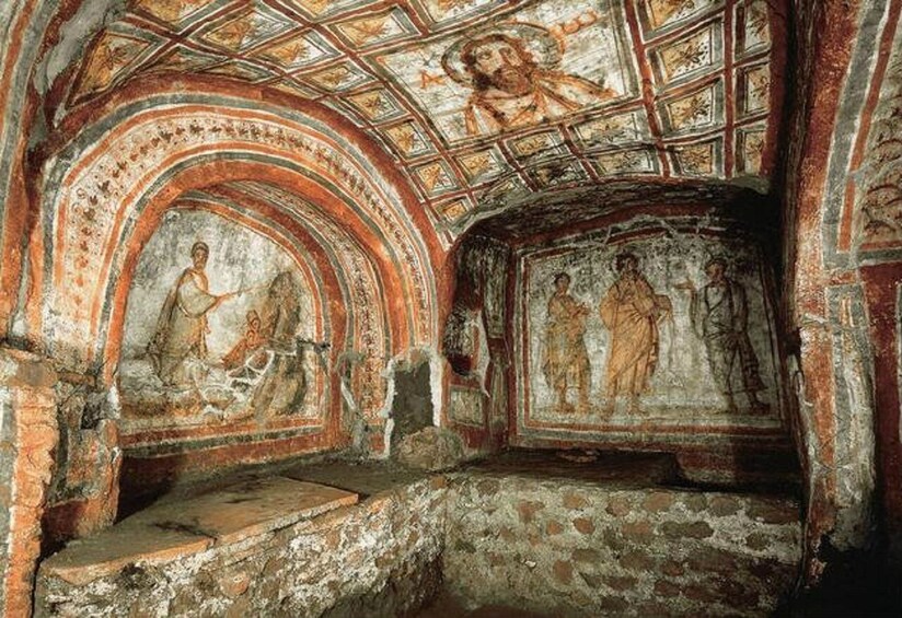 Appian way bike tour- Underground Adventure with Catacombs