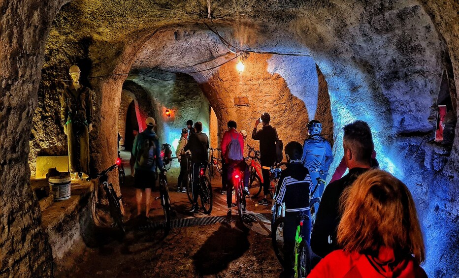 Appian way bike tour- Underground Adventure with Catacombs