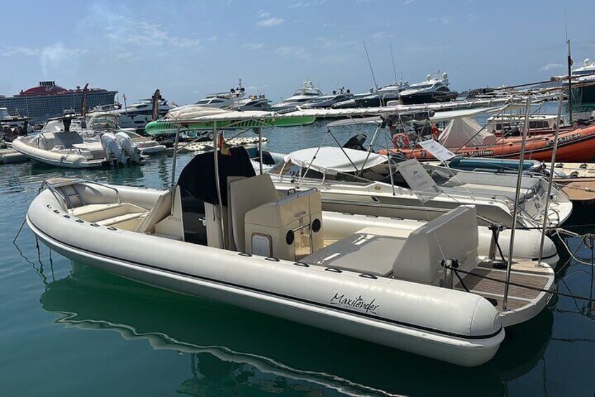 Boat rental 11 people Ibiza-Formentera