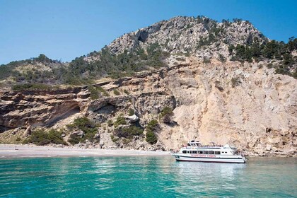 Alcudia: 2-timers båttur til Coll Baix med glassbunn