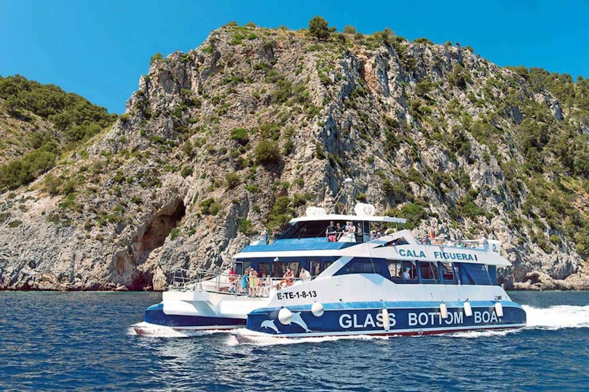 Picture 5 for Activity Alcudia: 2-Hour Glass Bottom Boat Trip to Coll Baix
