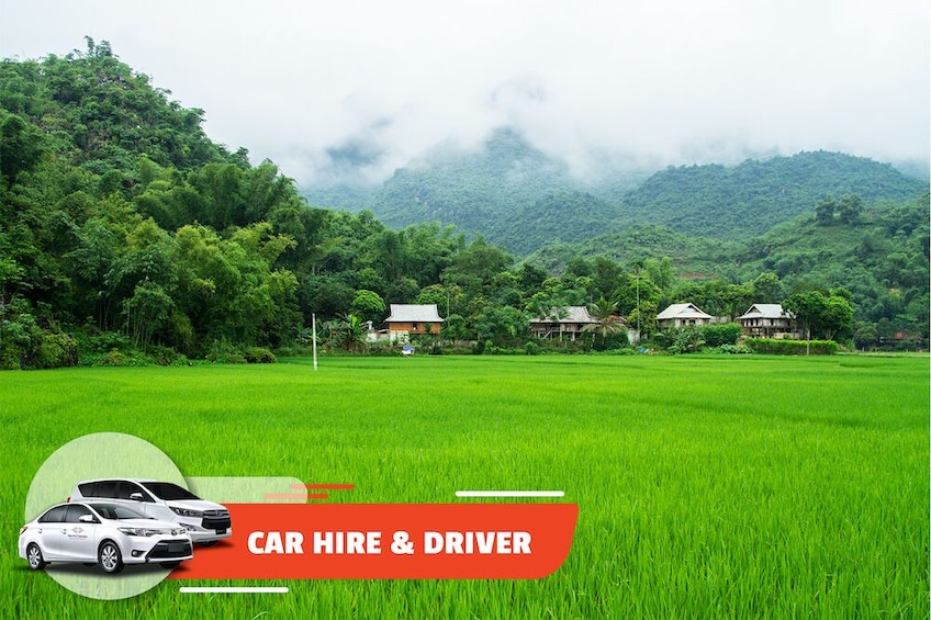 Car Hire & Driver: Visit Mai Chau from Ha Noi City Center